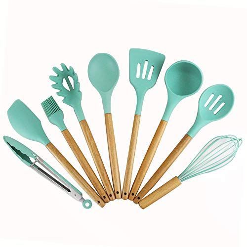 Juego Espátulas Silicona Utensilios Antiadherentes Rondon-0