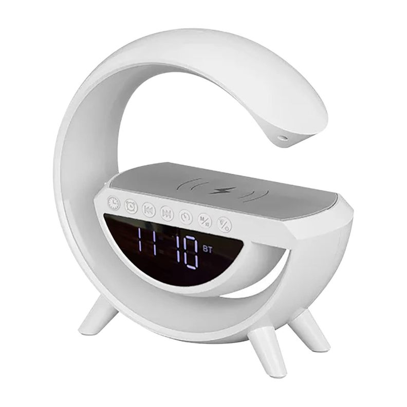 Altavoz Bluetooth Reloj Digital Led Altavoces Hogar Rondon-0