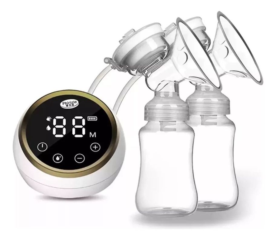 Sacaleches Recargable USB Extractor Leche Portátil LED Jhn-0