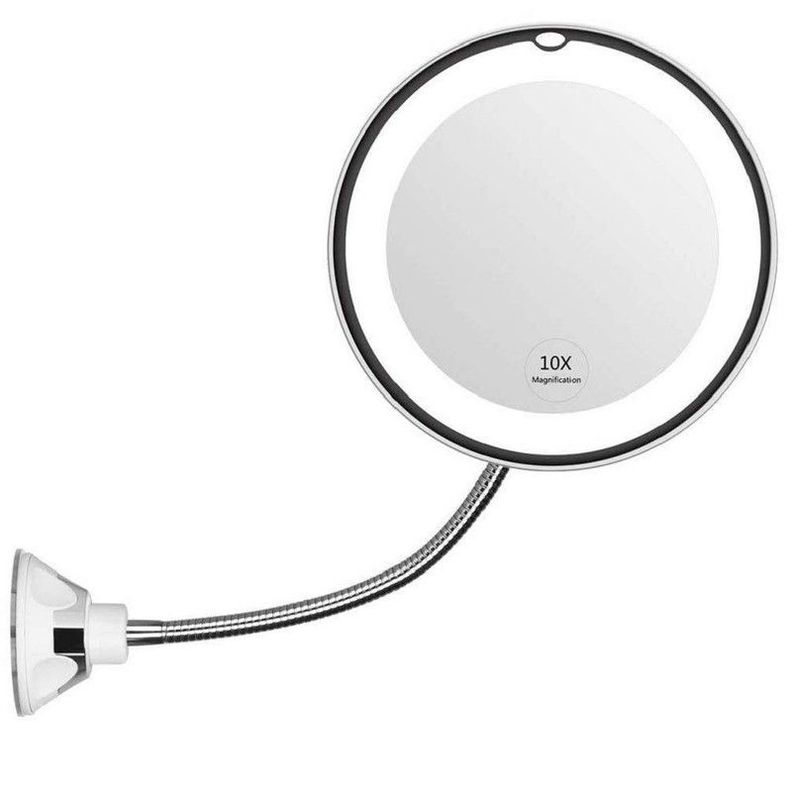 Espejo Flexible Led Maquillaje Aumento Iluminado Rondon-0