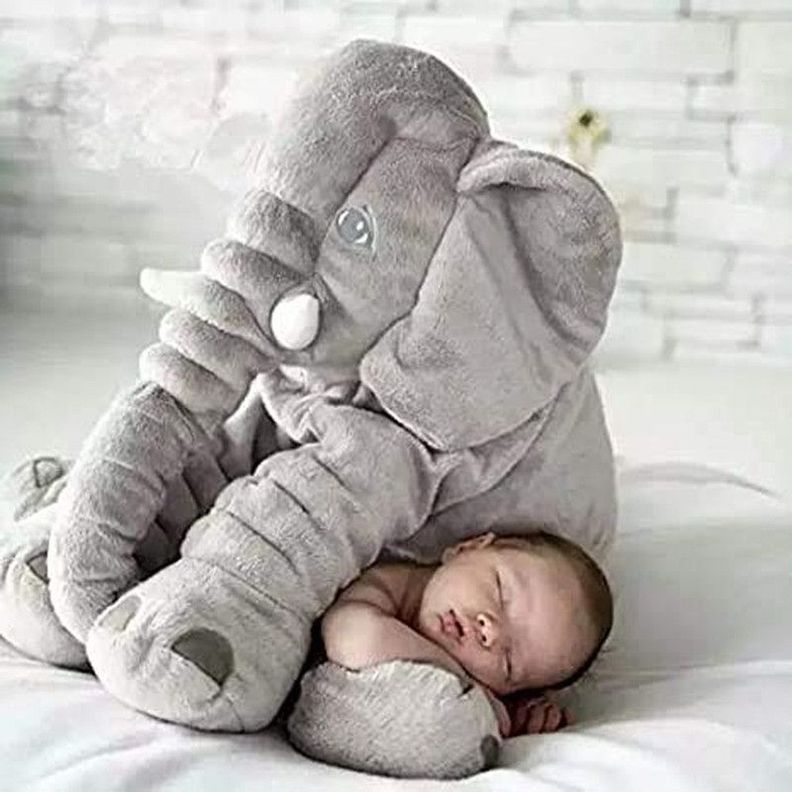 Cojin Bebe Suavidad Almohada Elefante Suave Cama Rondon-1