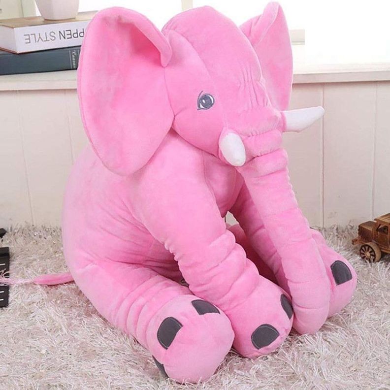 Cojin Bebe Suavidad Almohada Elefante Suave Cama Rondon-4