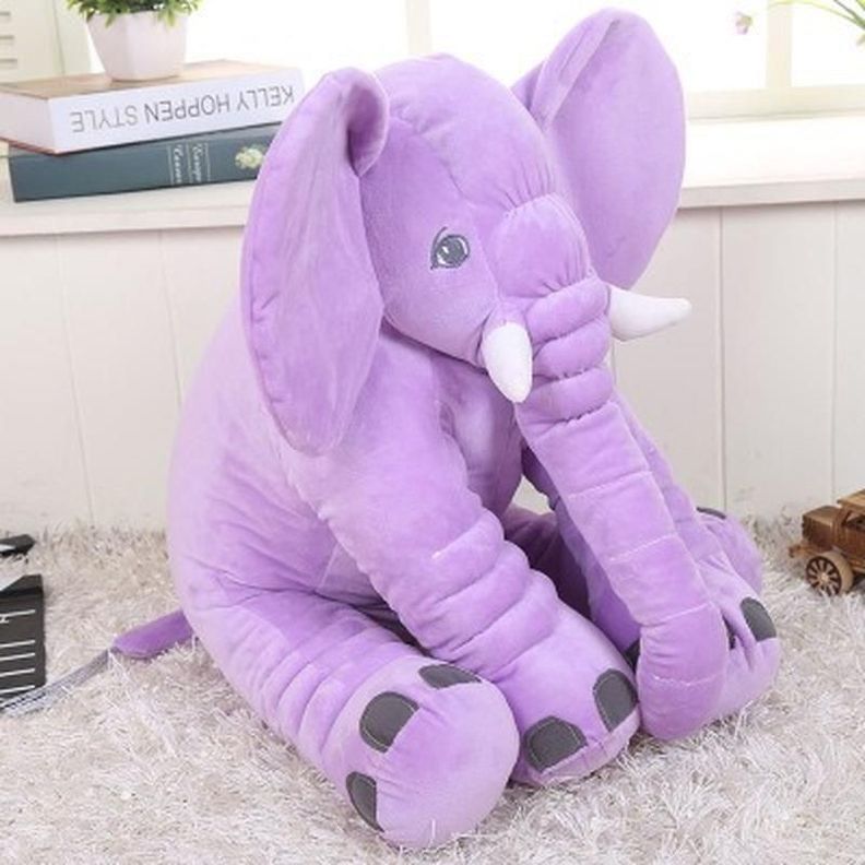 Cojin Bebe Suavidad Almohada Elefante Suave Cama Rondon-8