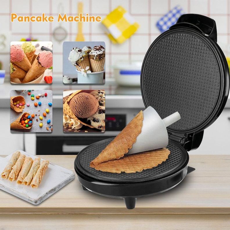 Wafflera Antiadherente Temperatura Constante Cocina Lau-3