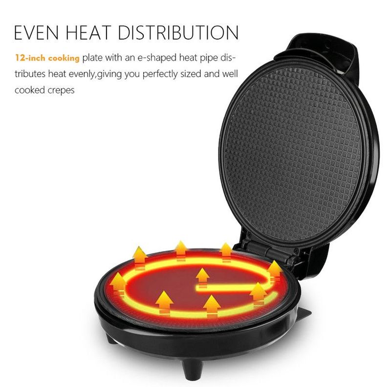 Wafflera Antiadherente Temperatura Constante Cocina Lau-8
