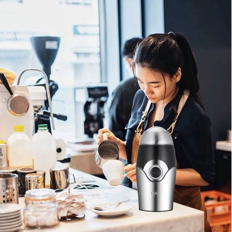 Molino Eléctrico Cuchillas Café Compacto Versátil Jhn-4