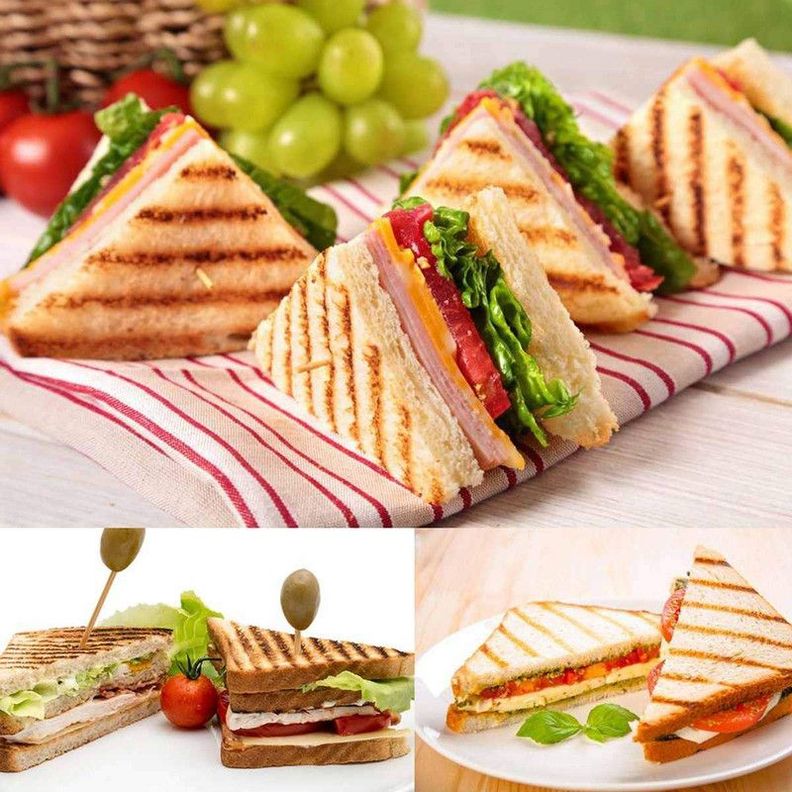 Sandwichera Máquina Huevos Eléctrica Multifunción Rondon-1