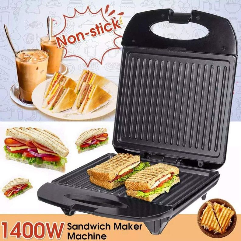 Sandwichera Máquina Huevos Eléctrica Multifunción Rondon-3