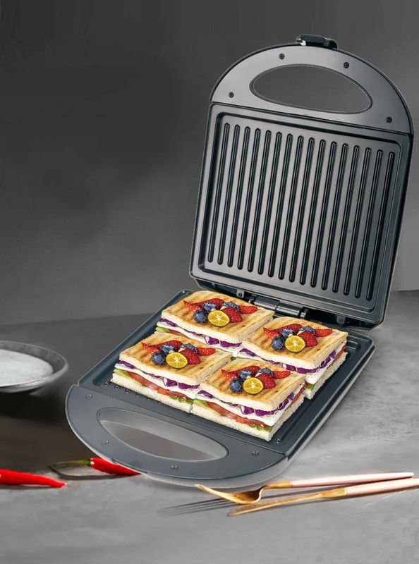 Sandwichera Máquina Huevos Eléctrica Multifunción Rondon-4
