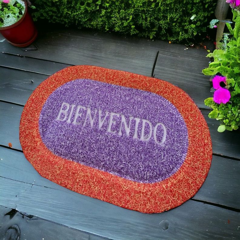 Set de 3 Alfombra Antideslizante Entrada Resistente Jhn-8