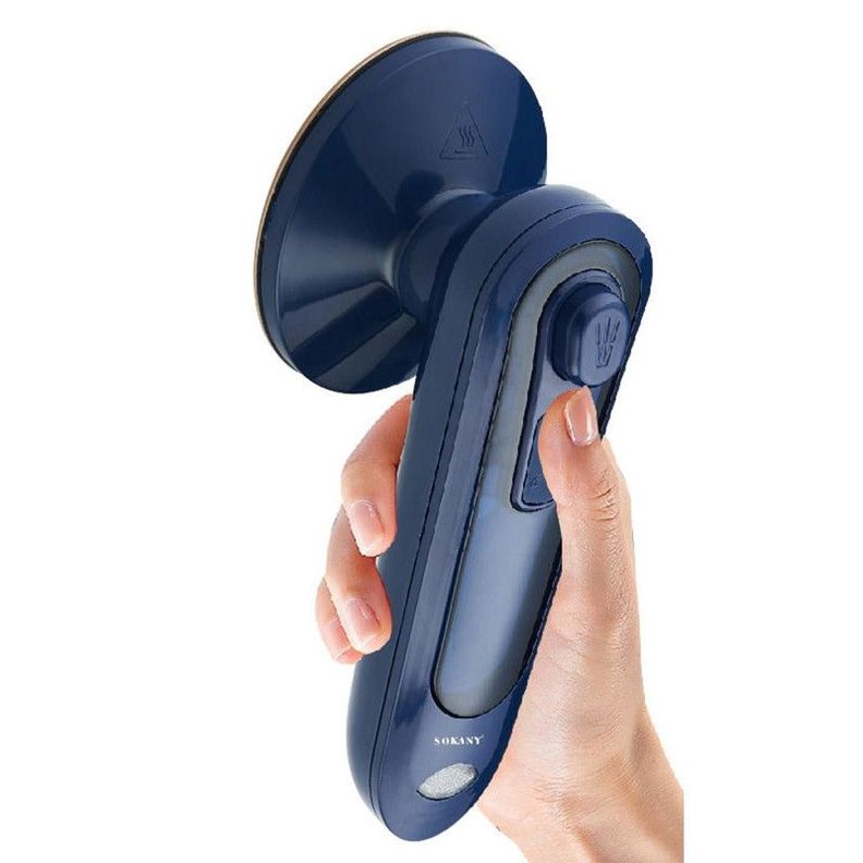 Mini Plancha Vapor Portátil Suela Cerámica Tanque 50ML Lau-6