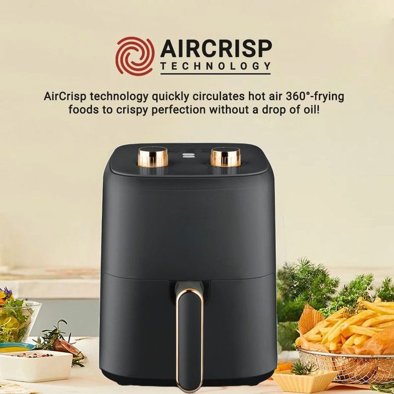 Freidora Aire 3L Pantalla Digital Tactil Antiadherente Lau-8
