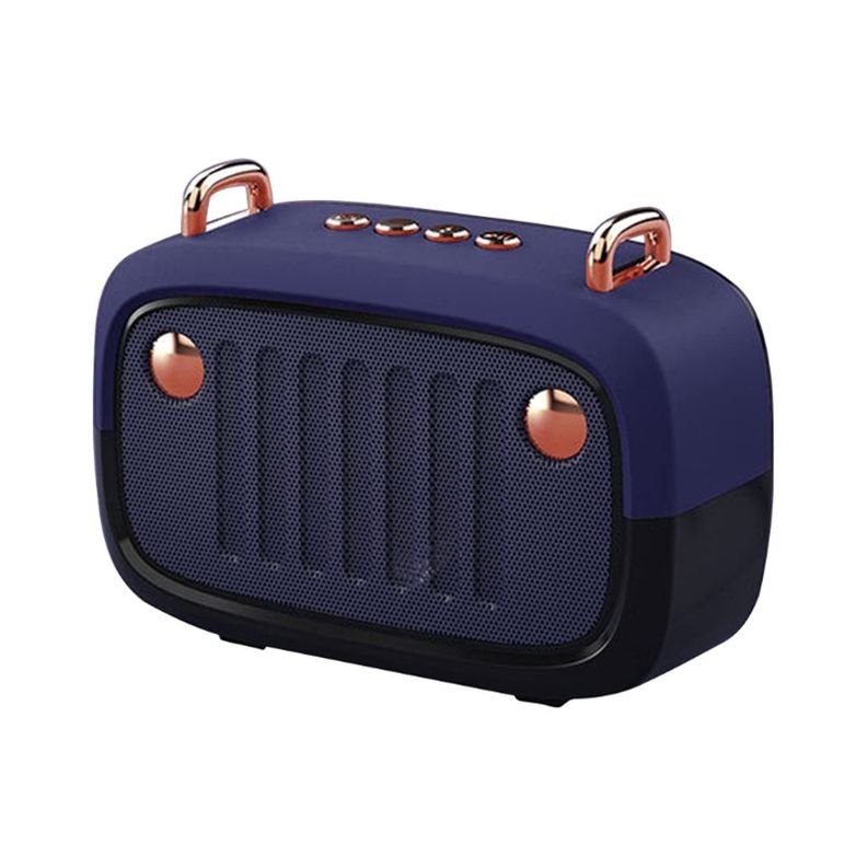 Altavoz Vintage Ligero Transportar Portátil Musica Rondon-0