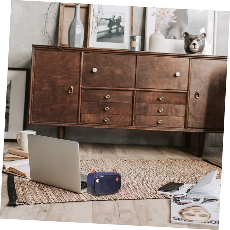 Altavoz Vintage Ligero Transportar Portátil Musica Rondon-7