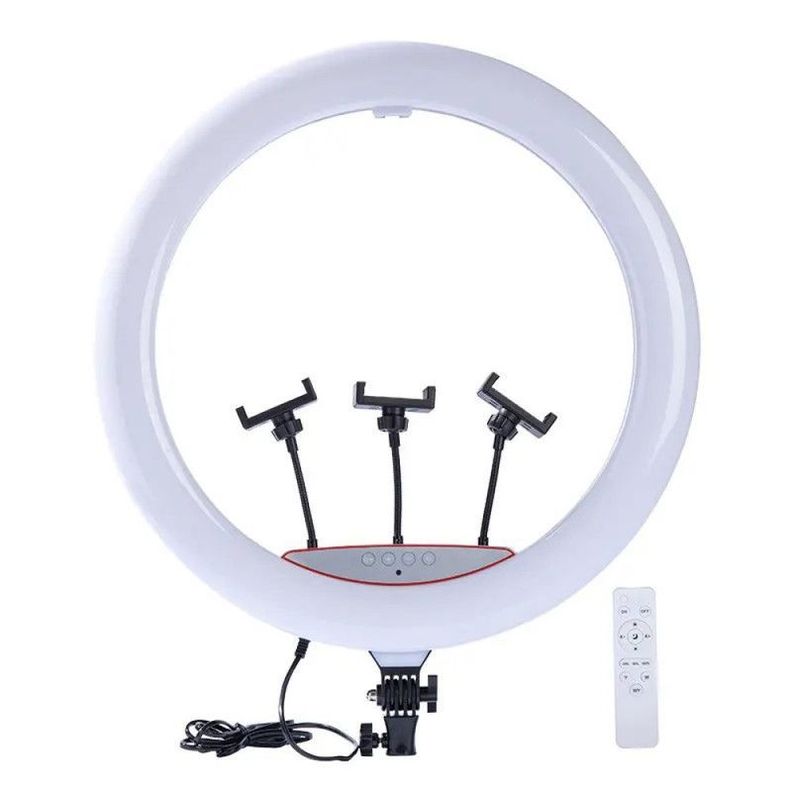 Aro Luz Rgb Profesional Multicolor Soportes Teléfono Rondon-0