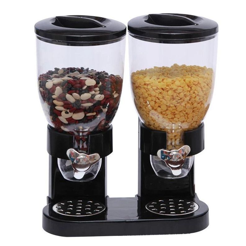 Dispensador Doble Cereal Alimentos Almacenamiento Rondon-0
