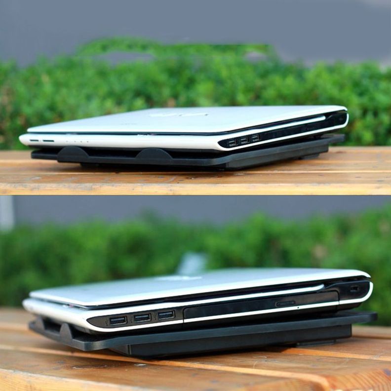 Enfriador Laptop Ventilador Silencioso Usb Portátil Rondon-7