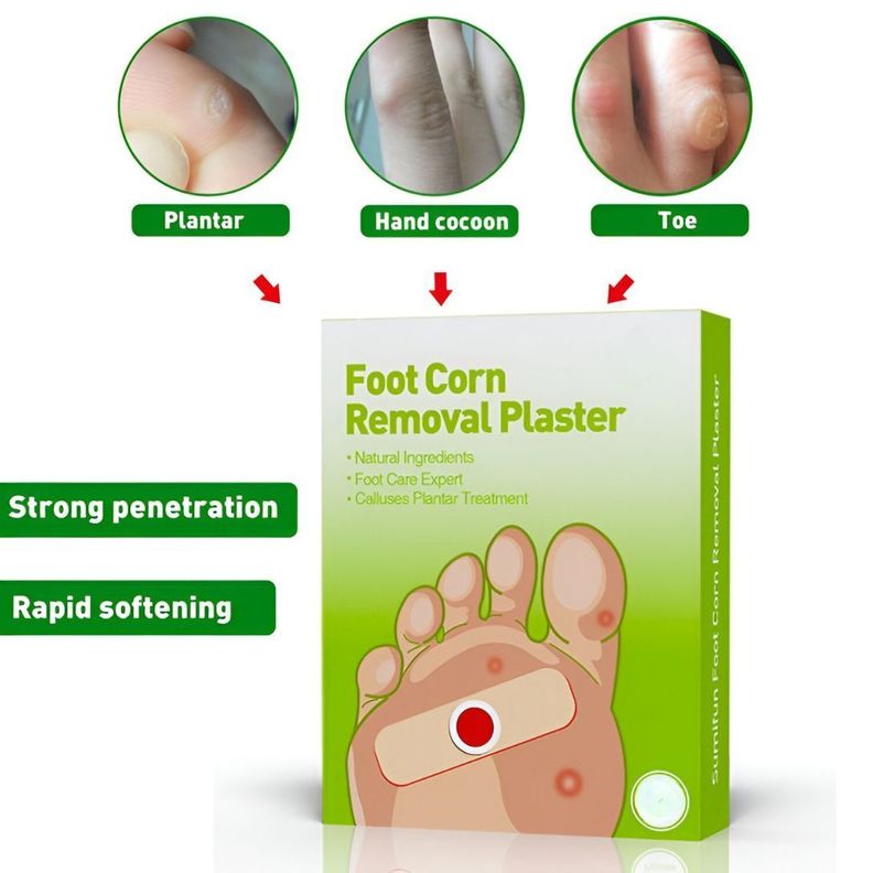 Set 5 Cajas Patch Removedor Callos Pies Piel Lau-1