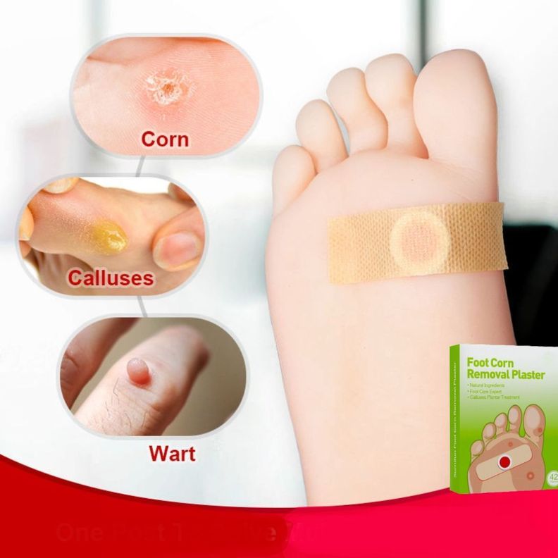 Set 5 Cajas Patch Removedor Callos Pies Piel Lau-5