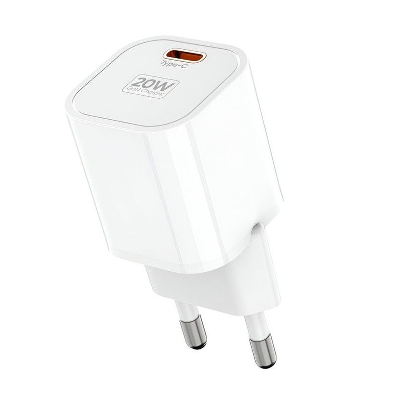 Cargador Adaptador Cabezal Tipo C Carga Rapida Lau-0