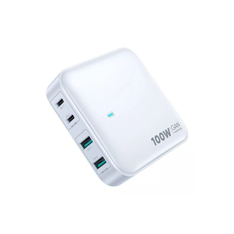 Cargador USB C Estación Carga USB 4 Puertos Portatil Rondon -0