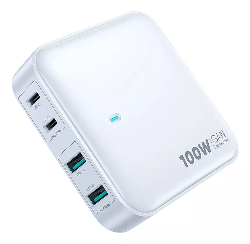 Cargador USB C Estación Carga USB 4 Puertos Portatil Rondon -2