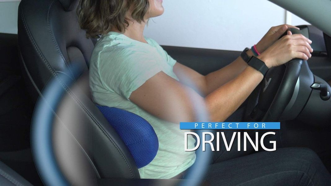 Almohada Lumbar Apoyo Espalda Diseño Ergonómico Rondon-2