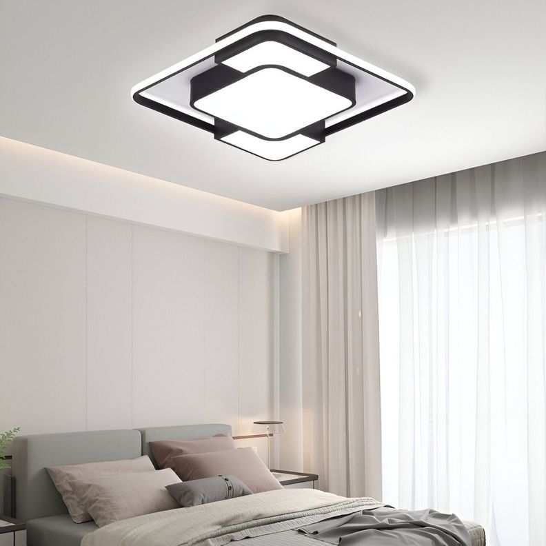 LÁMPARA DE TECHO LED Moderna Empotrada Minimalista-7