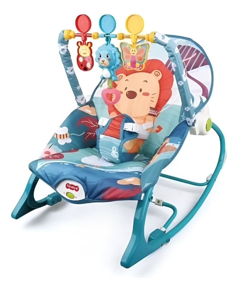 Silla Ajustable Vibración Tranquilizadora Música Bebé Jhn-0