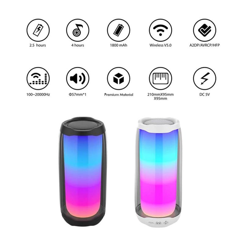 Altavoz Sonido Bluetooth Portatil Reproduccion Rondon -3