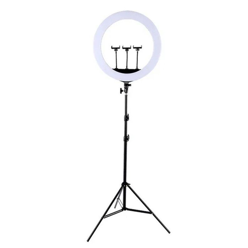Iluminador Aro Anillo Luz Led Profesional Estructura Jer-0