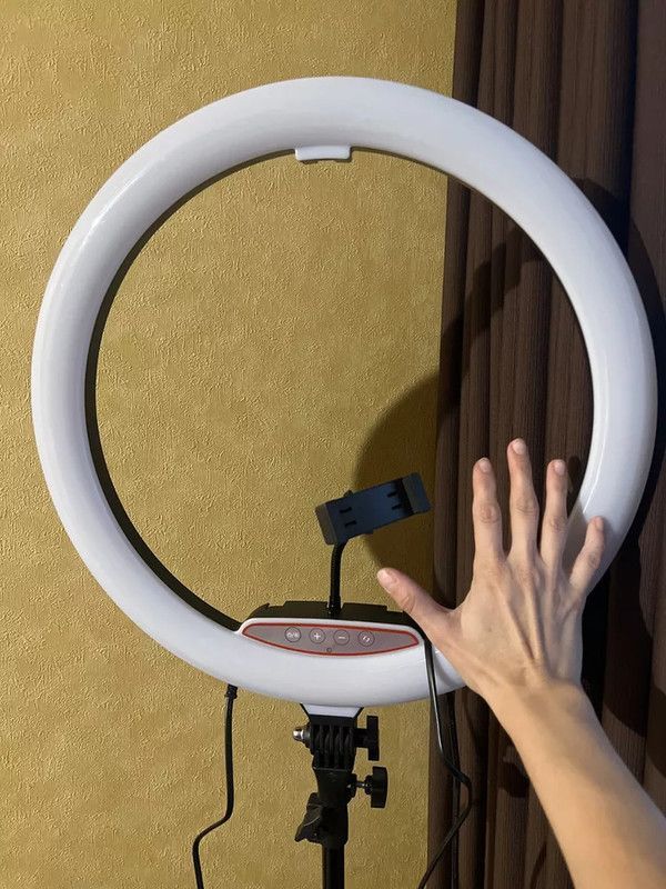 Iluminador Aro Anillo Luz Led Profesional Estructura Jer-4