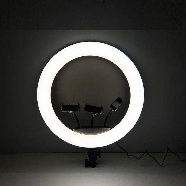 Iluminador Aro Anillo Luz Led Profesional Estructura Jer-5