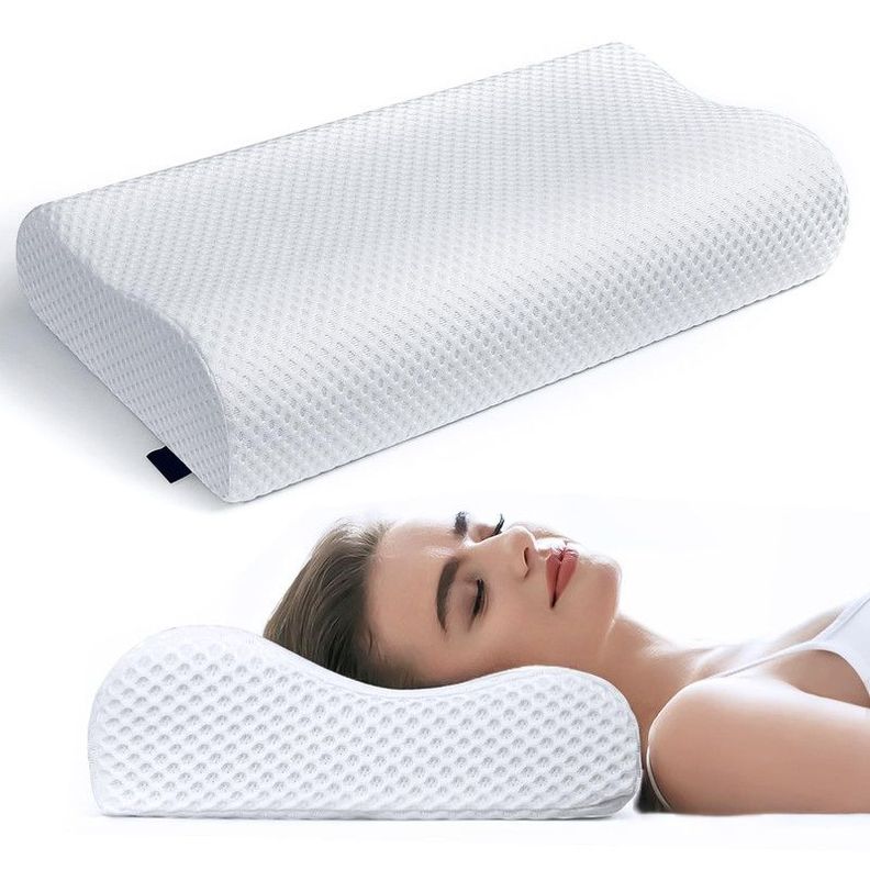 Almohada Ajustable Apoyo Cuello Alivio Ortopédica Rondon-6