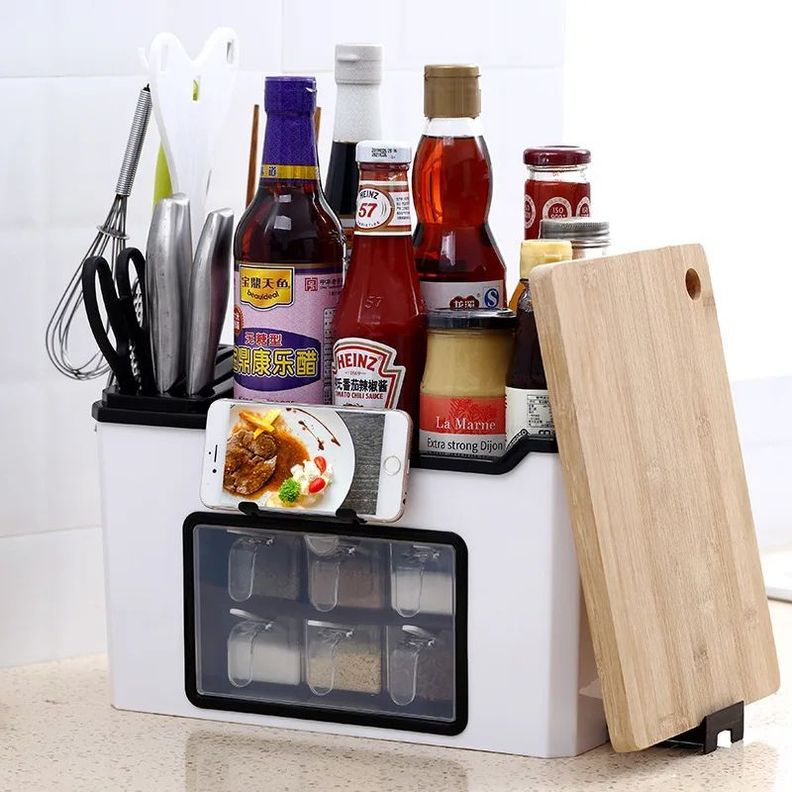 Organizador Almacenamiento Especias Cocina Soporte Rondon-5