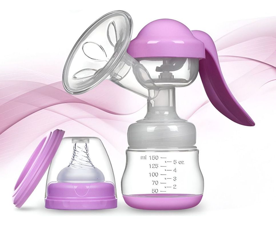 Sacaleche Extractor Leche Materna Manual Portátil Bebés Jhn-1