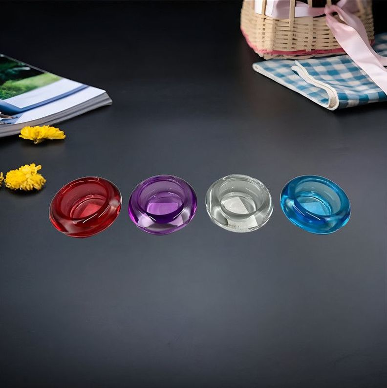 Set 7 Portavela Color Decorativo Elegante Duradero Hogar Lau-5