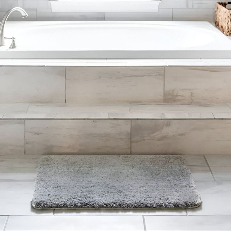 Set de 5 Alfombra Baño Moderna Antideslizante Pelo Suave Jhn-7