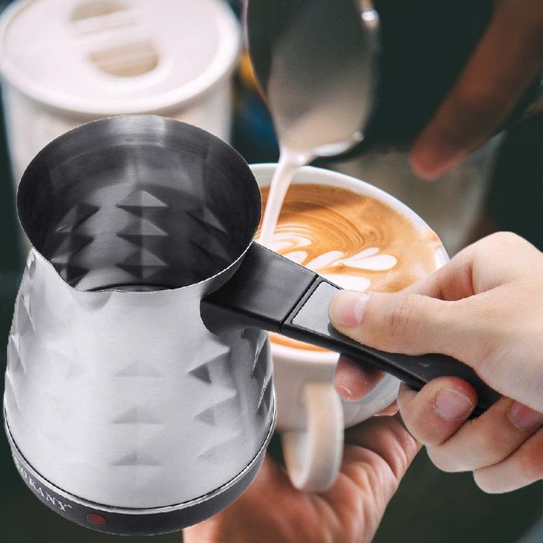 Cafetera Hervidor 500ML 600W Casa Oficina Acero Inox Lau-4