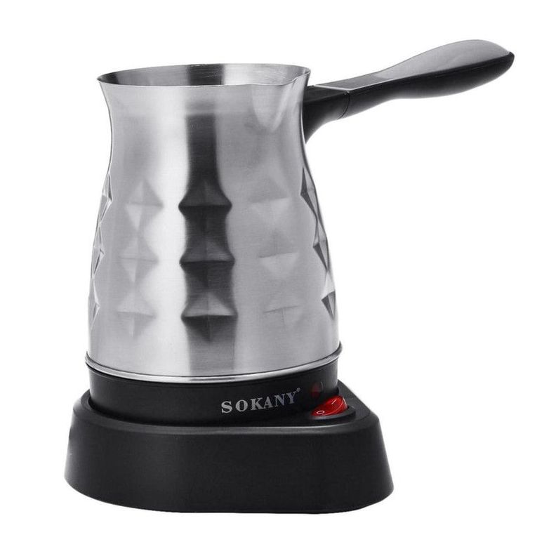 Cafetera Hervidor 500ML 600W Casa Oficina Acero Inox Lau-7