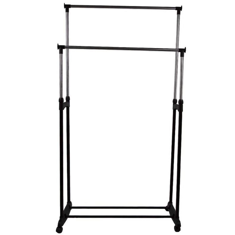 Perchero Ajustable Ropa Doble Diseño Elegante Sala Estar Jer-5