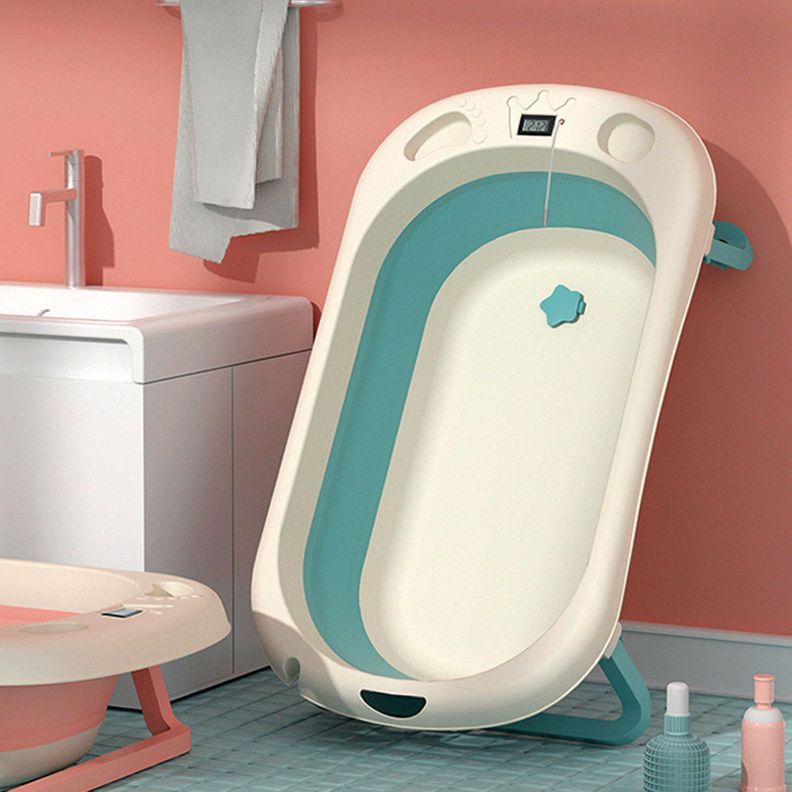 Bañera Plegable Bebé Base Estable Infantil Viajar Rondon-4