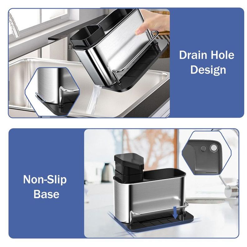 Organizador Extensible Escurridor Cocina Practico Lau-9