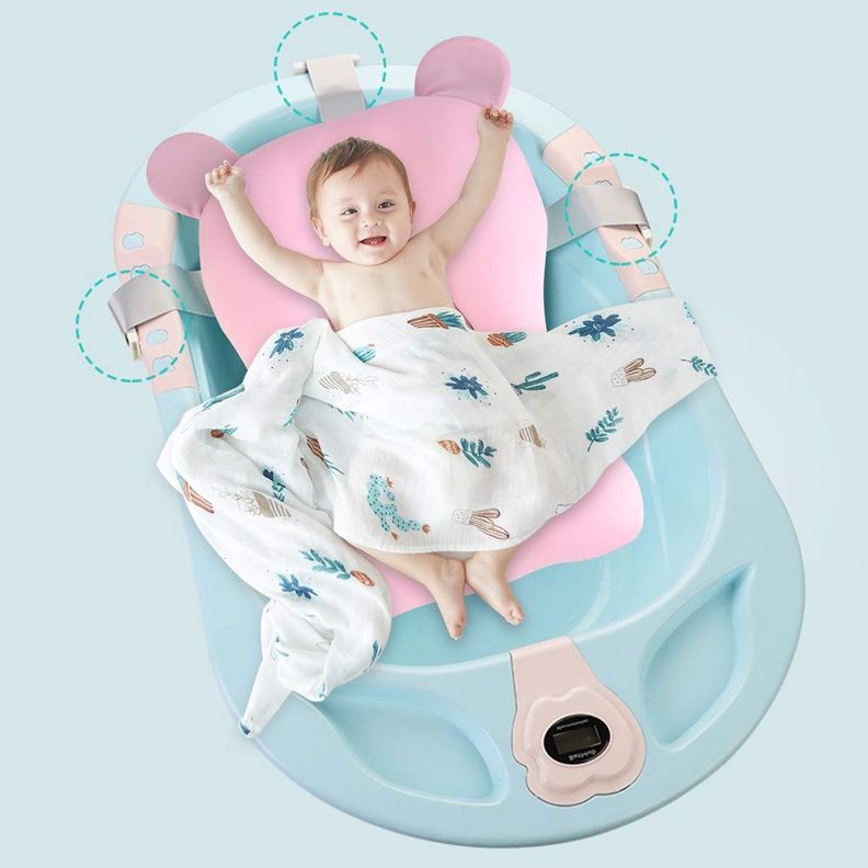 Cojín Bebe Baño Recién Nacido Asiento Apoyo Suave Rondon-2
