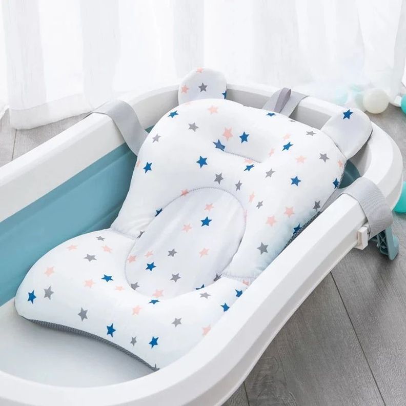 Cojín Bebe Baño Recién Nacido Asiento Apoyo Suave Rondon-6