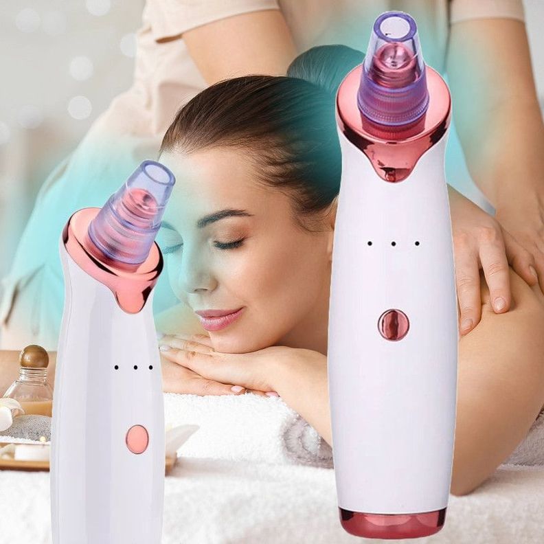 Removedor Puntos Negros Espinilla Limpieza Facial 5en1 Usb-5