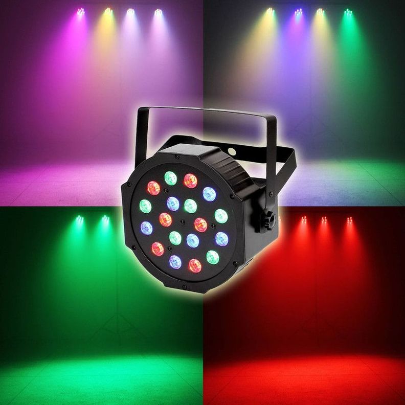 Luces DMX Iluminacion LED Reflector Fiestas Lau-2