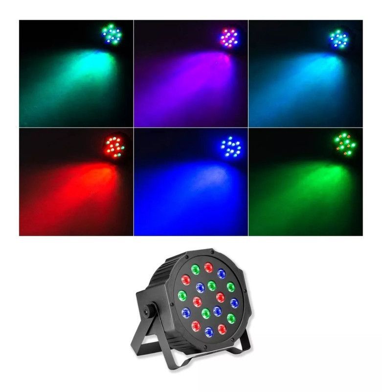 Luces DMX Iluminacion LED Reflector Fiestas Lau-4