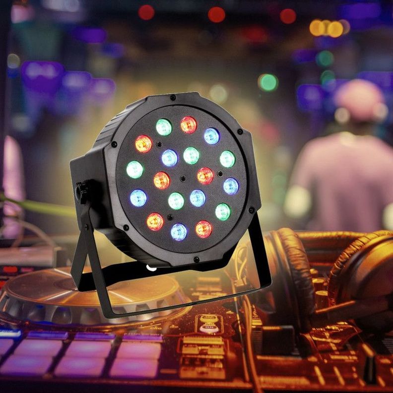 Luces DMX Iluminacion LED Reflector Fiestas Lau-6