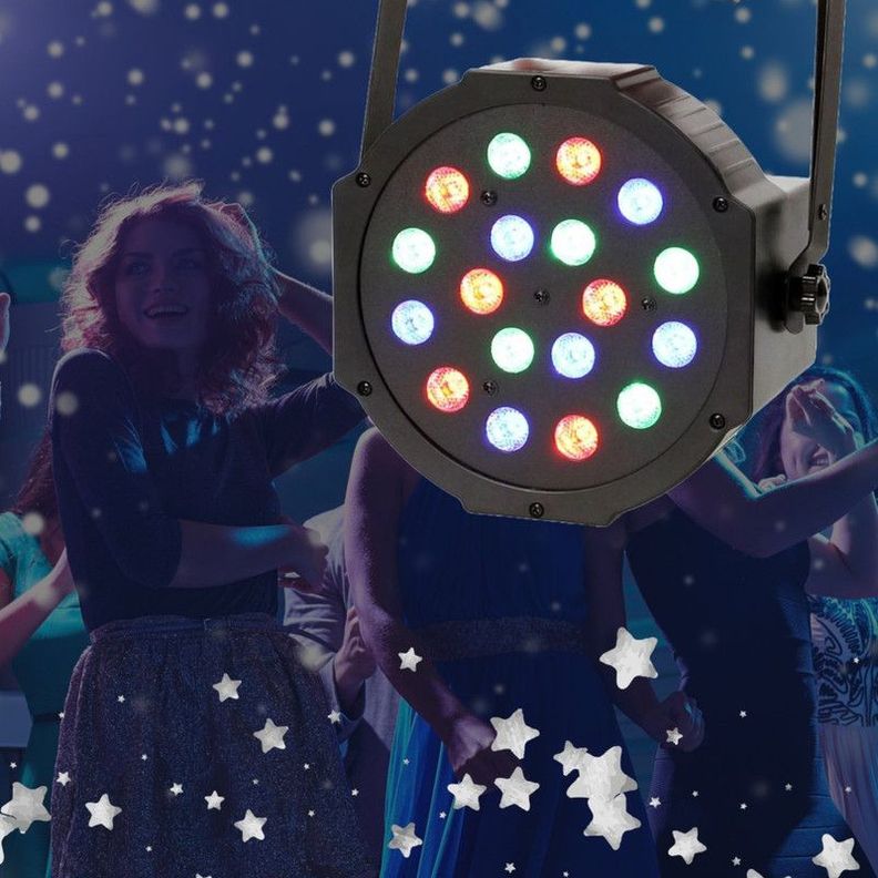 Luces DMX Iluminacion LED Reflector Fiestas Lau-7